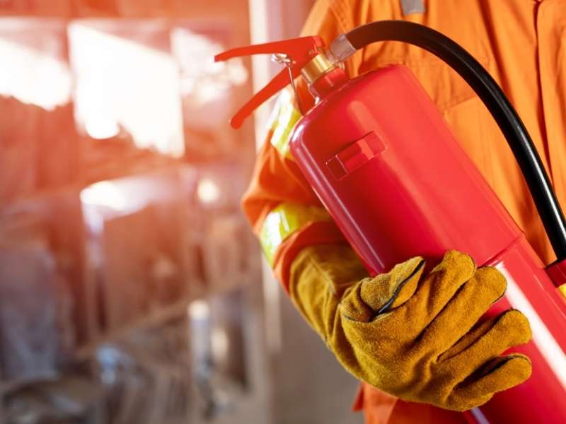 fire extinguisher suppression system